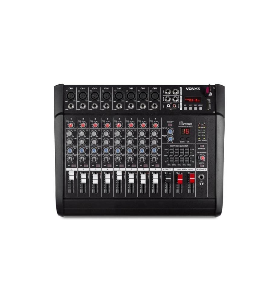 VONYX - Mischpult AM8A Powermixer