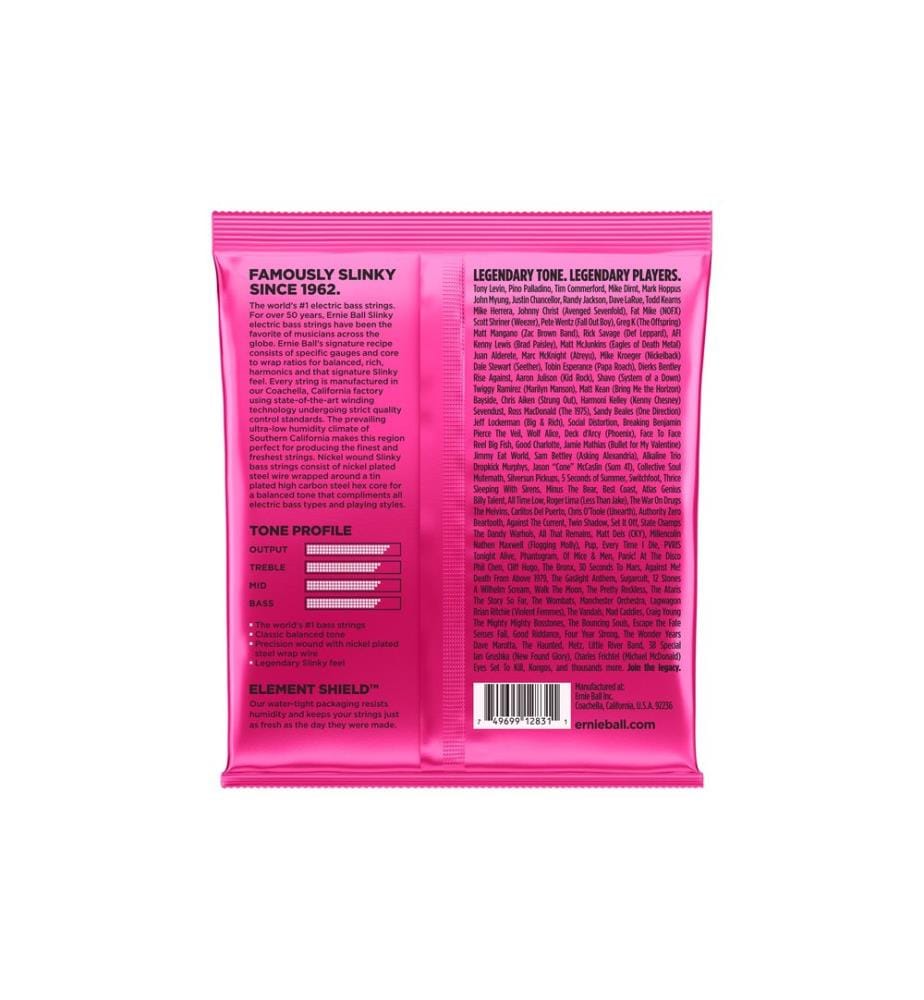 Ernie Ball - Cordes de basse 2824 Slinky Bass 5 – Super, 40-125
