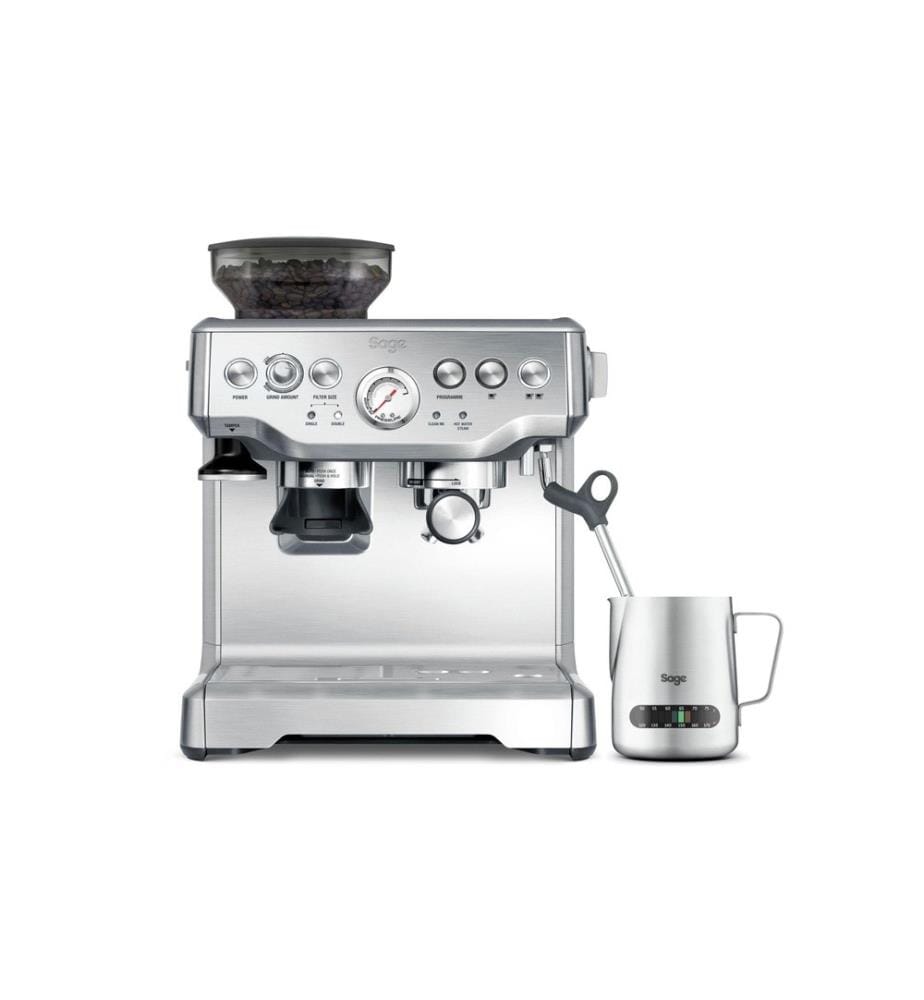 SAGE - Siebträgermaschine Barista Express Silber