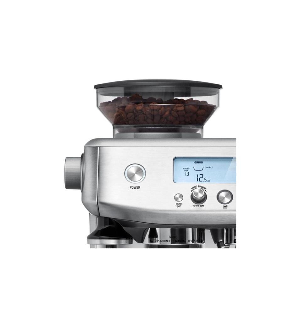 SAGE - Siebträgermaschine Barista Pro Silber