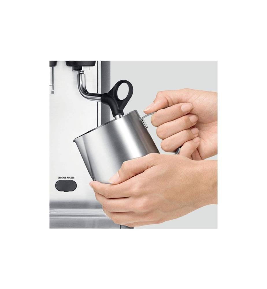 SAGE - Siebträgermaschine Barista Pro Silber