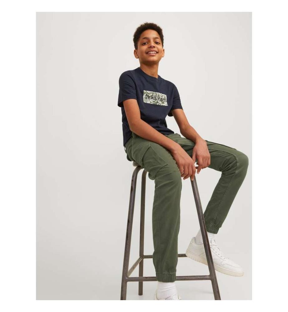 Cargo Trousers - Olive Night
