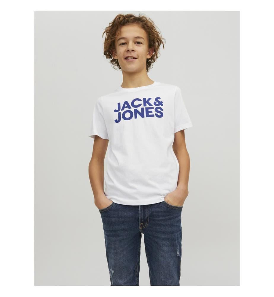 2er-Set T-Shirts - Weiss & Navy Blazer