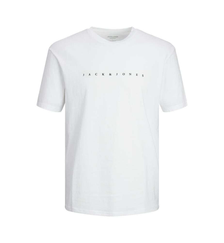 T-Shirt Star Relaxed Fit - White Loose