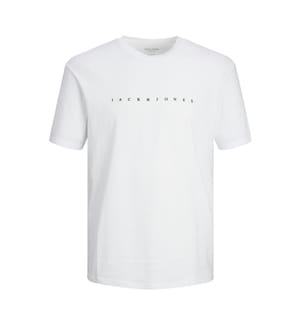 Star Relaxed Fit T-Shirt - White Loose