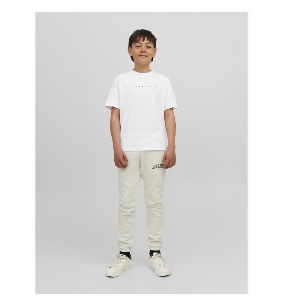 T-Shirt Star Relaxed Fit - White Loose