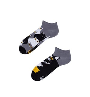 Ankle Socks Black Cat Low