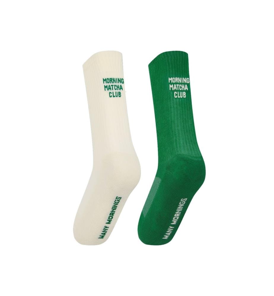 Matcha Club sports socks