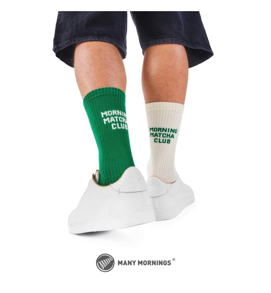 Matcha Club sports socks