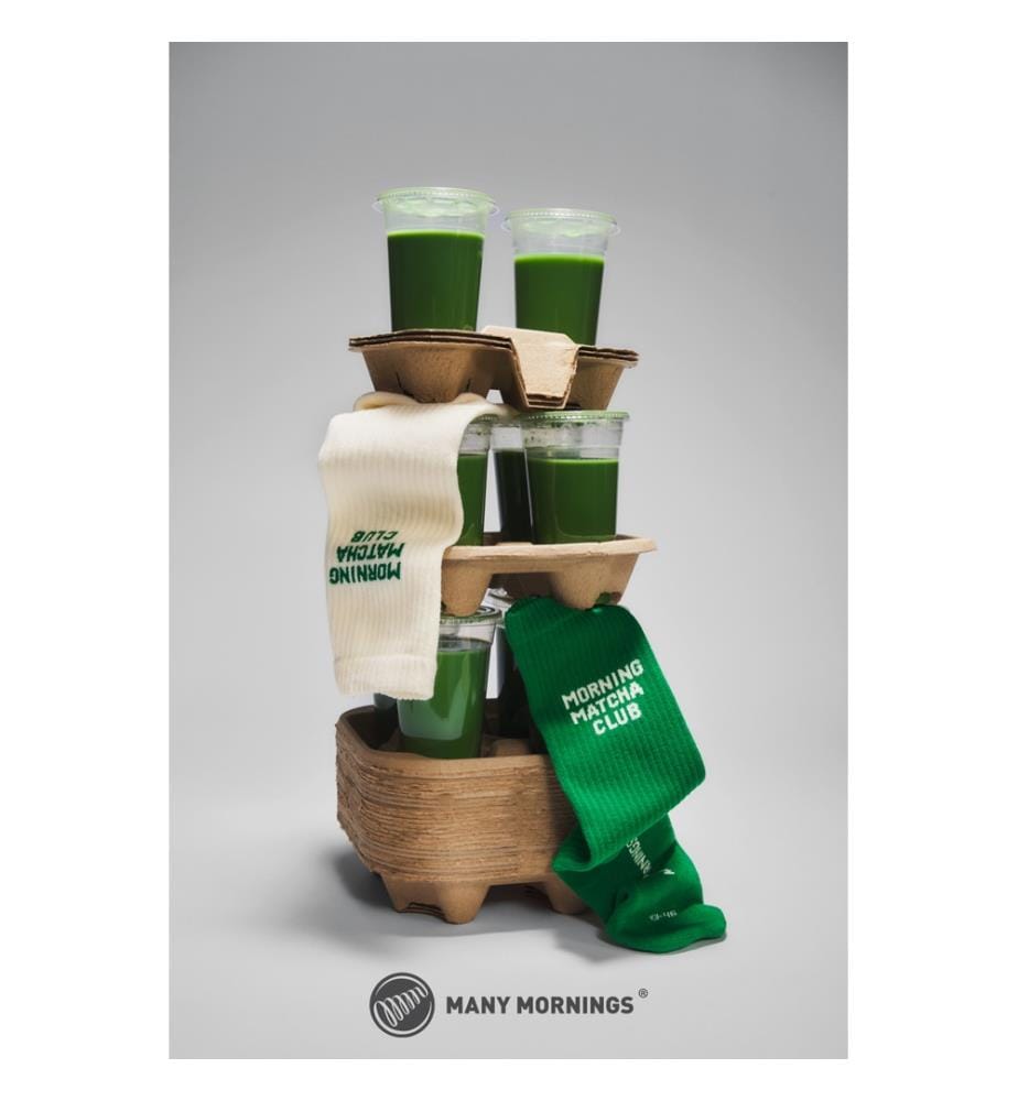 Matcha Club sports socks