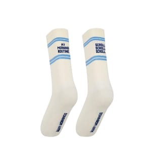 Scroll Routine sports socks