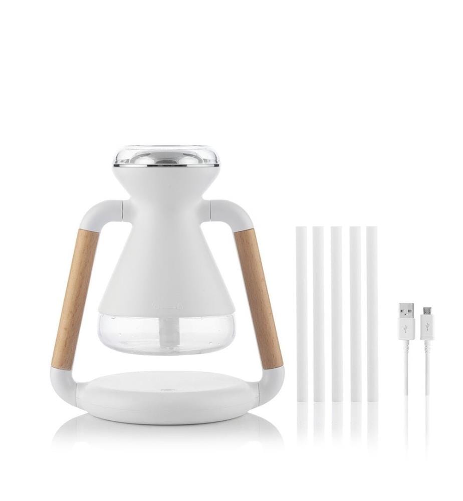 Misvolt umidificatore, diffusore di aromi e caricatore wireless 3 in 1