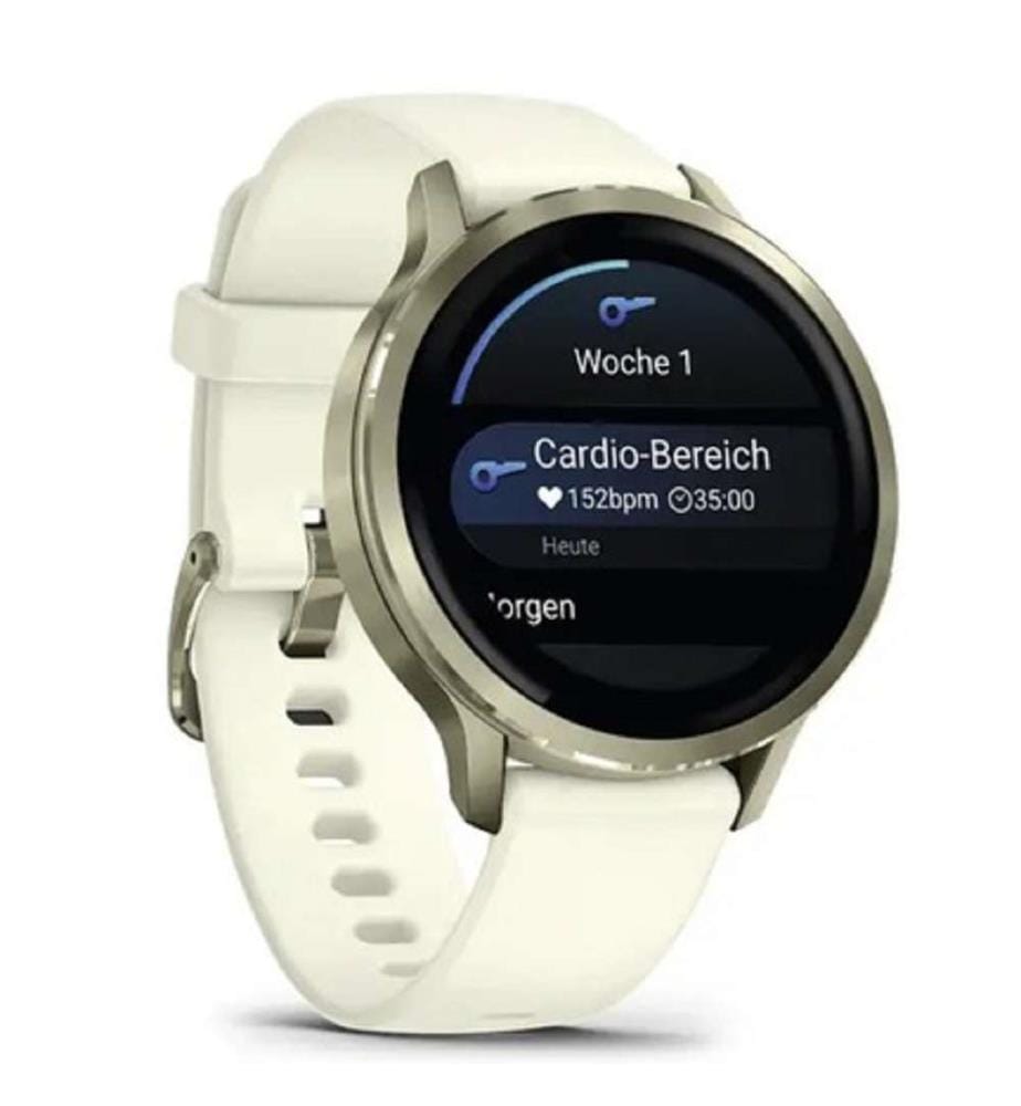 Smartwatch Venu 4 Silikon Beige & Mondgold – 41 mm