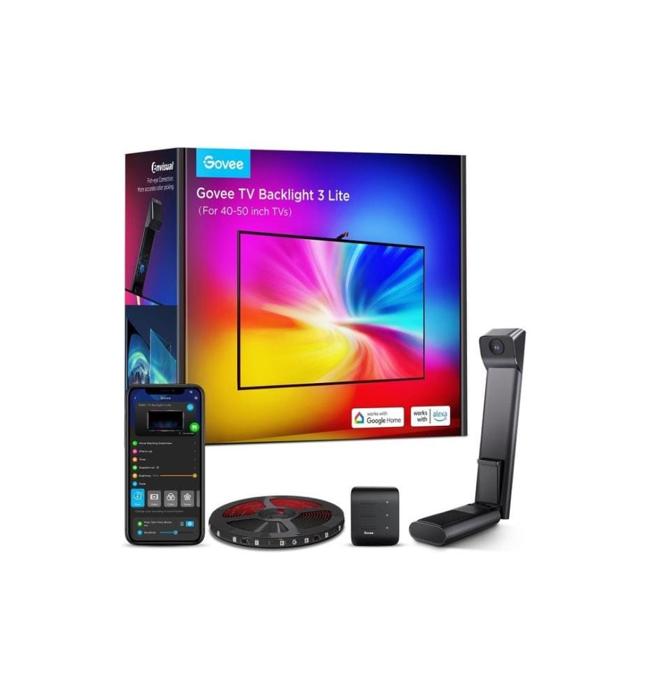 GOVEE - Envisual TV Backlight T3, 40-50, WiFi, BT, RGBICW