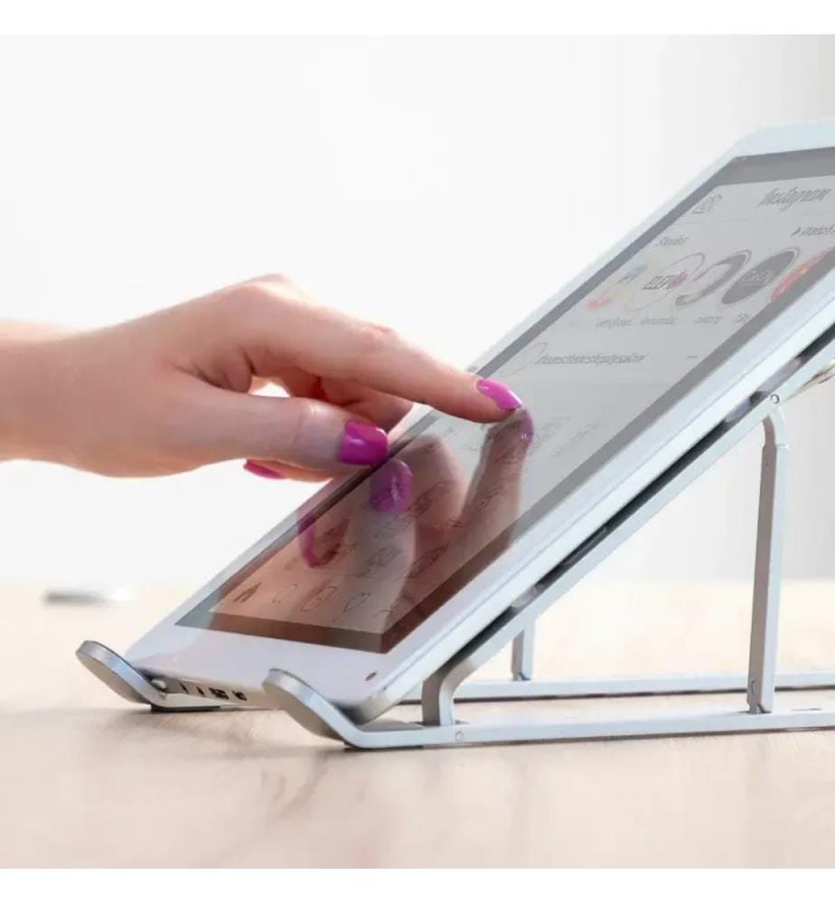 Faltbarer und verstellbarer Ständer für Flastan Portable - Grau