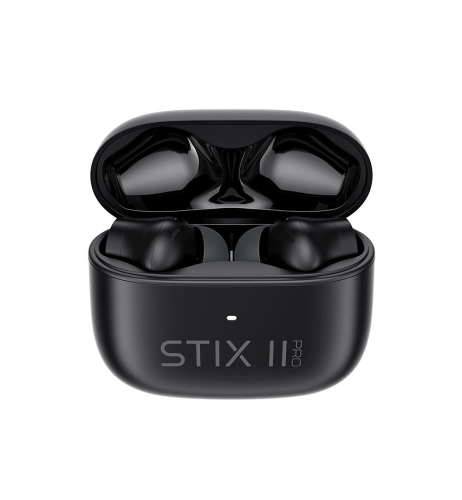 True Wireless Ohrhörer Veho STIX II Pro Mit ANC - Schwarz Carbon