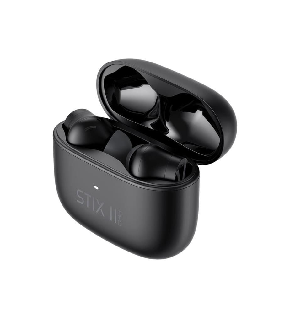 True Wireless Ohrhörer Veho STIX II Pro Mit ANC - Schwarz Carbon