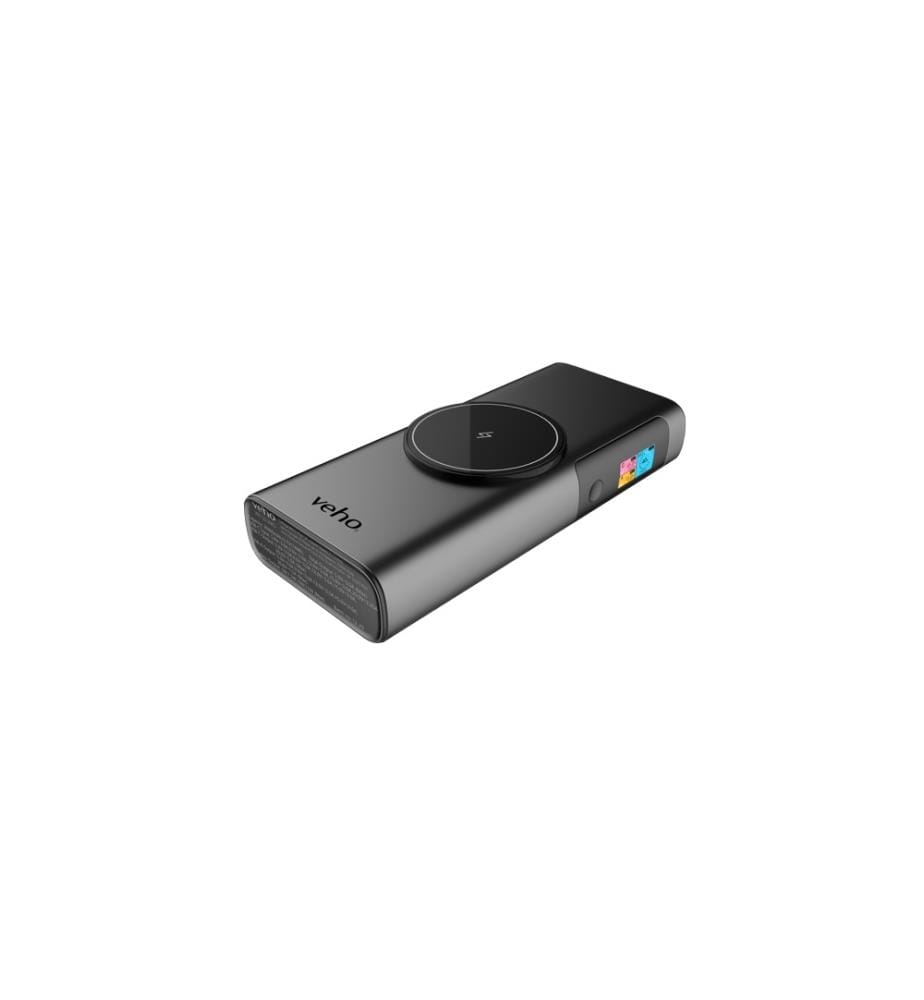 Pebble PQ22 Digitale kabellose Powerbank 20.000 mAh – Schwarz
