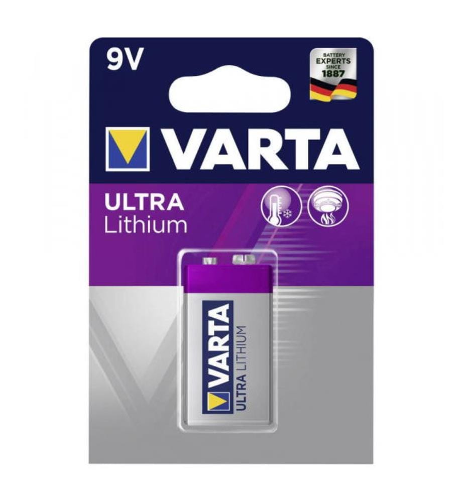 9-V-Lithium-Batterie – 1 Stück