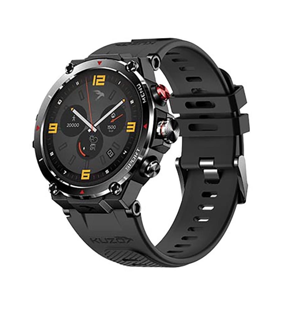 Kuzo II FS-2 Sport-Smartwatch mit GPS – Schwarz