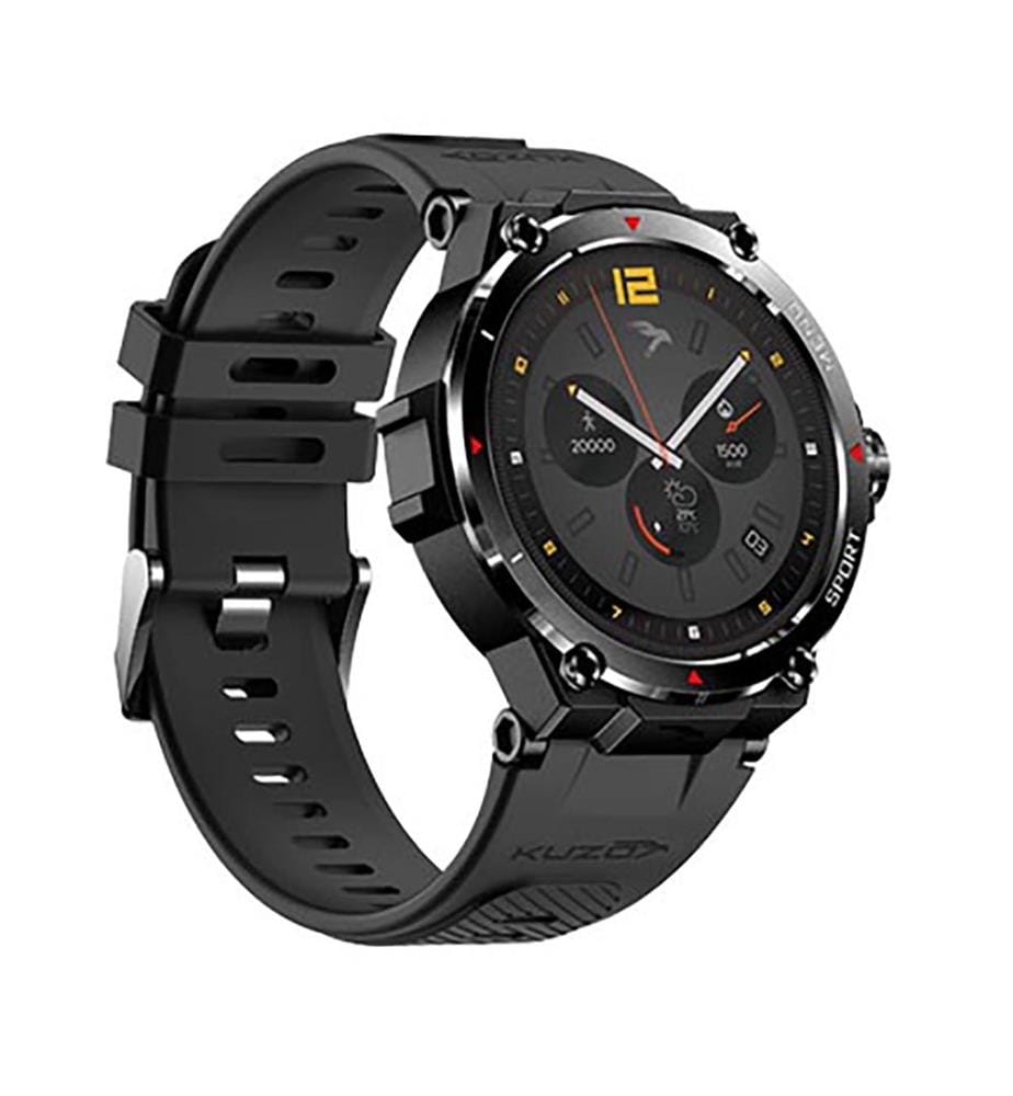 Kuzo II FS-2 Sport-Smartwatch mit GPS – Schwarz