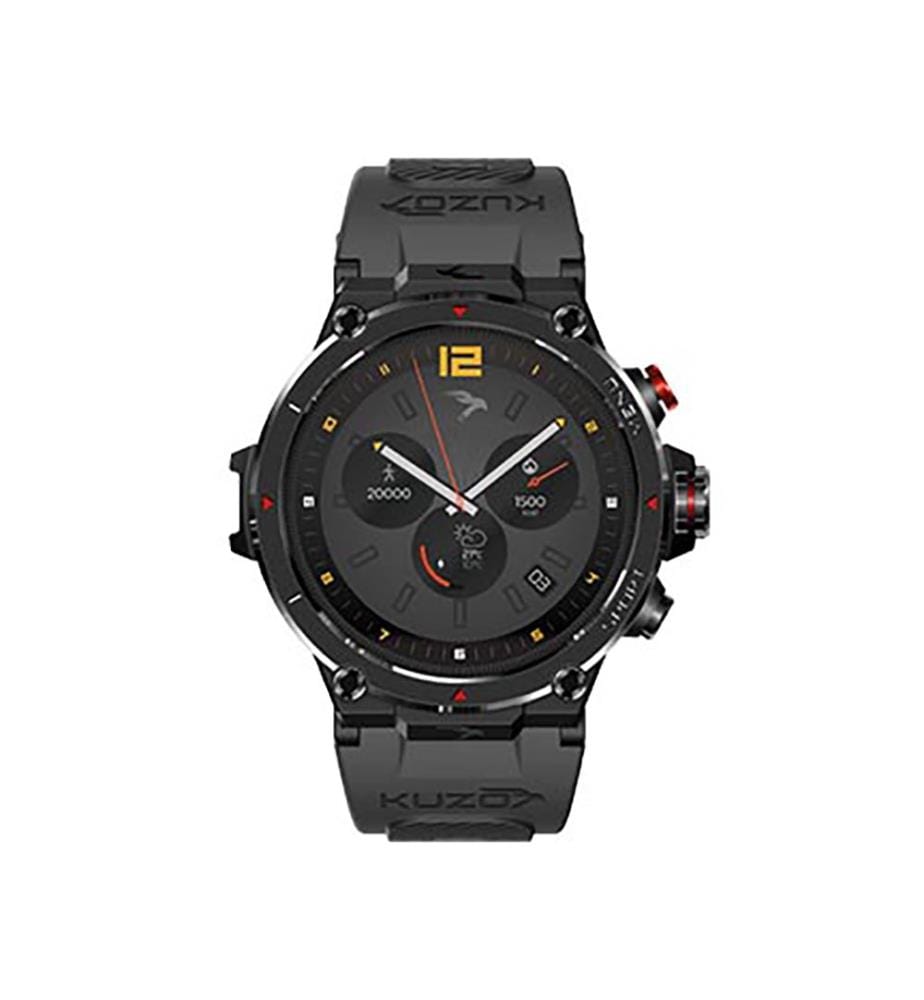 Kuzo II FS-2 Sport-Smartwatch mit GPS – Schwarz