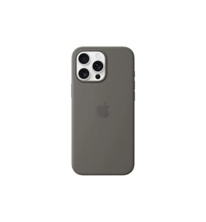 Silicone Case avec MagSafe iPhone 16 Pro Max Gris pierre