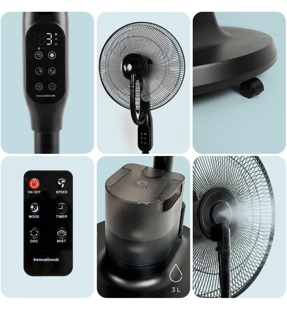 Sprair Standventilator mit Fernbedienung - Weiss