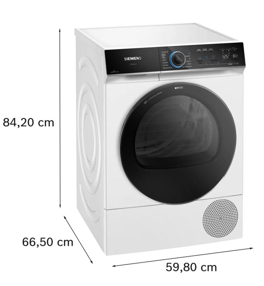Sèche-linge 9 kg avec connexion Wi-Fi - Blanc