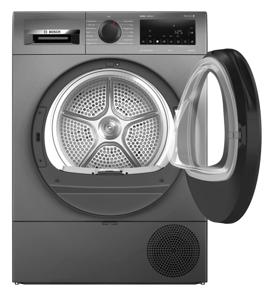 Asciugatrice a pompa di calore da 8 kg - Grigio scuro