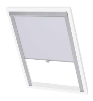 Verdunkelungsrollo Weiss F06