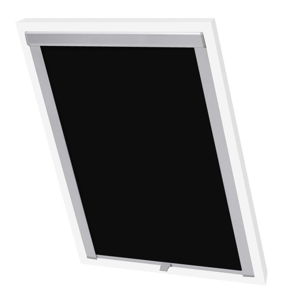 Verdunkelungsrollo Schwarz F06