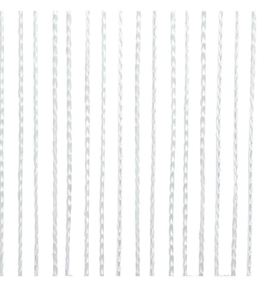 Fadenvorhänge 2 Stk. 140 x 250 cm Weiss