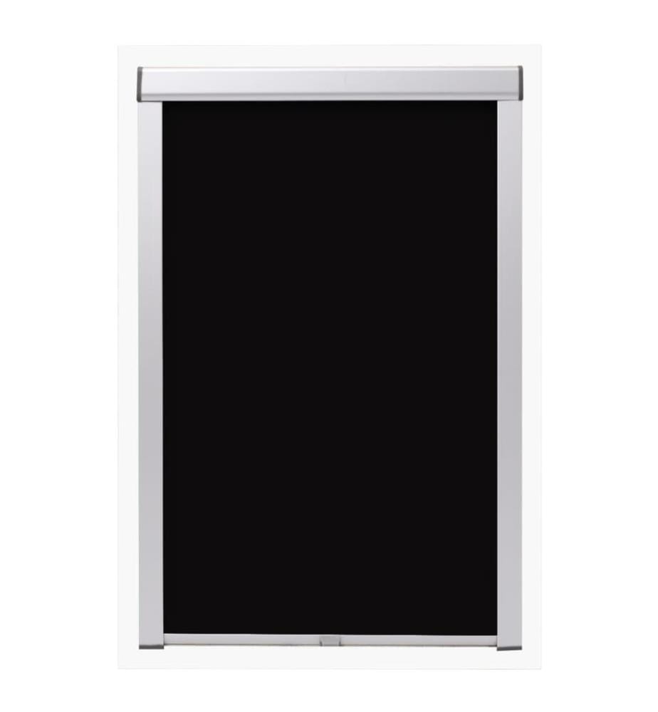 Verdunklungsrollo Schwarz MK06