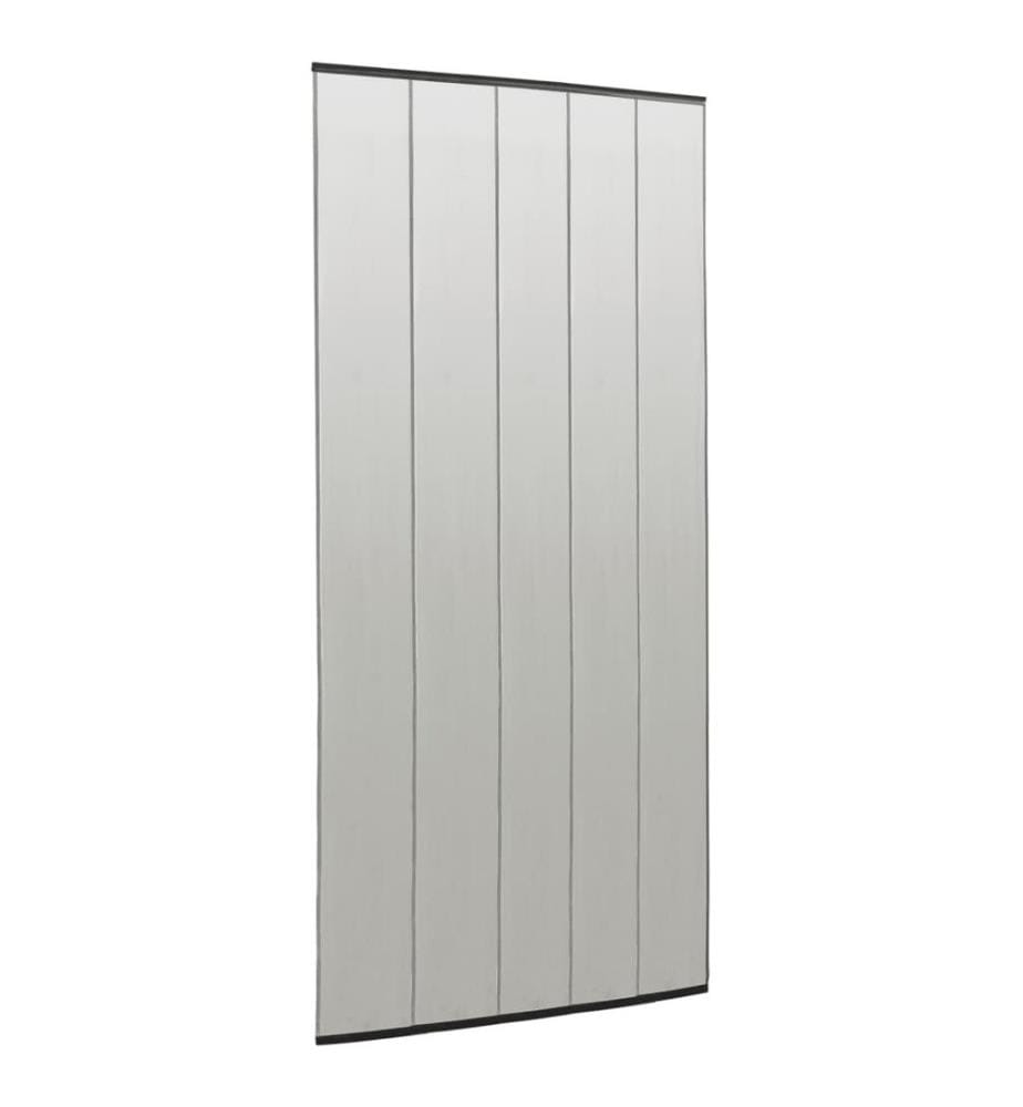 Insektenschutz für Türen 5-tlg. Netzvorhang Schwarz 120x240 cm