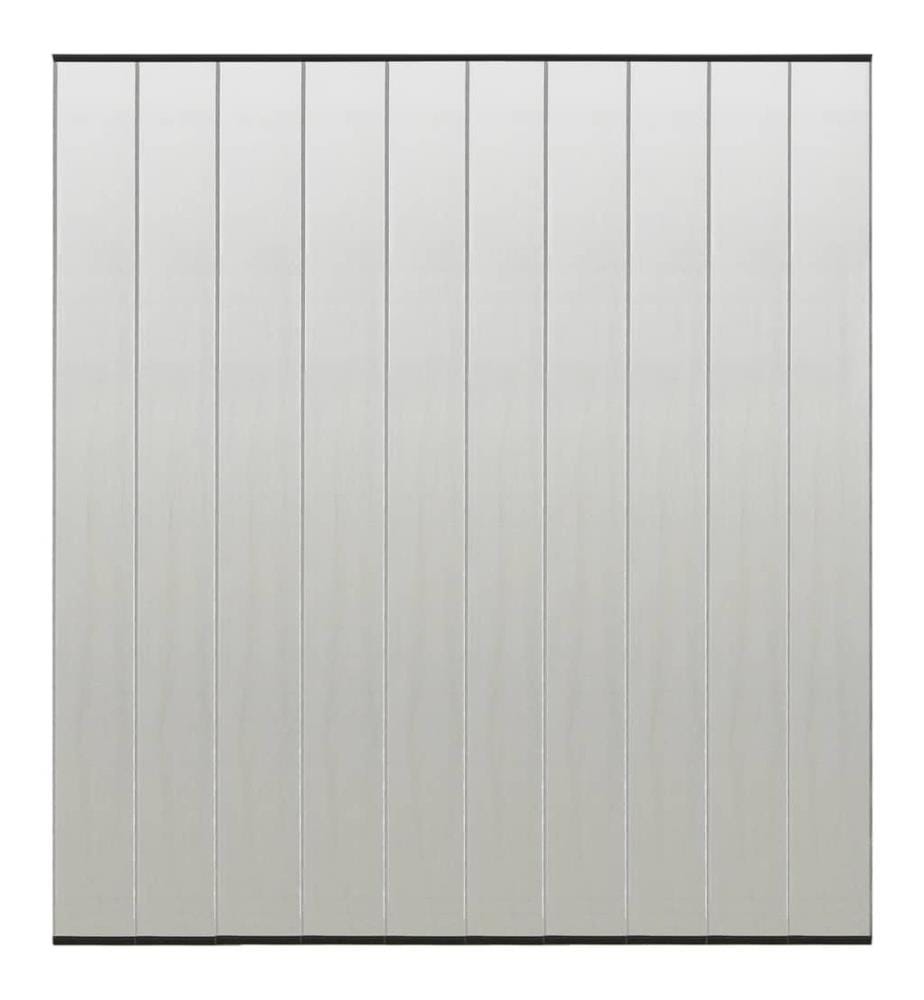 Moustiquaire de porte rideau en maille 10 pcs Noir 240x240 cm