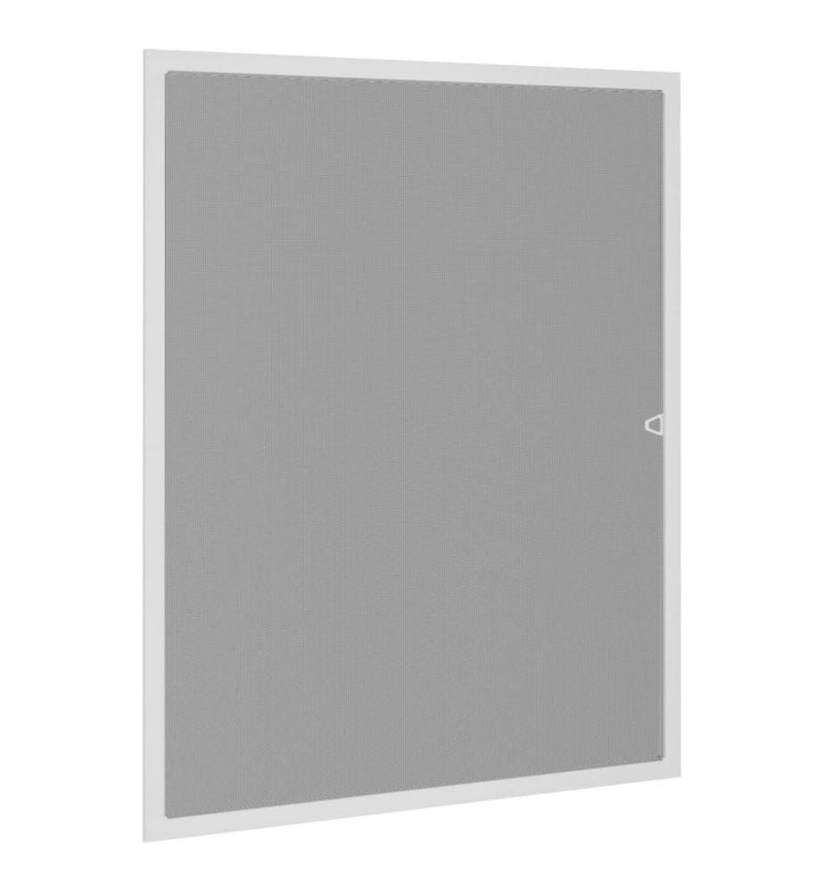 Insektenschutz für Fenster Weiss 100x120 cm