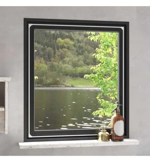 Magnet-Insektenschutz für Fenster Weiss 120x140 cm