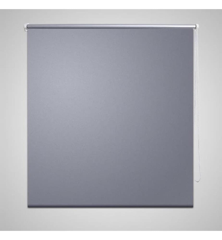Store enrouleur occultant 80 x 175 cm gris