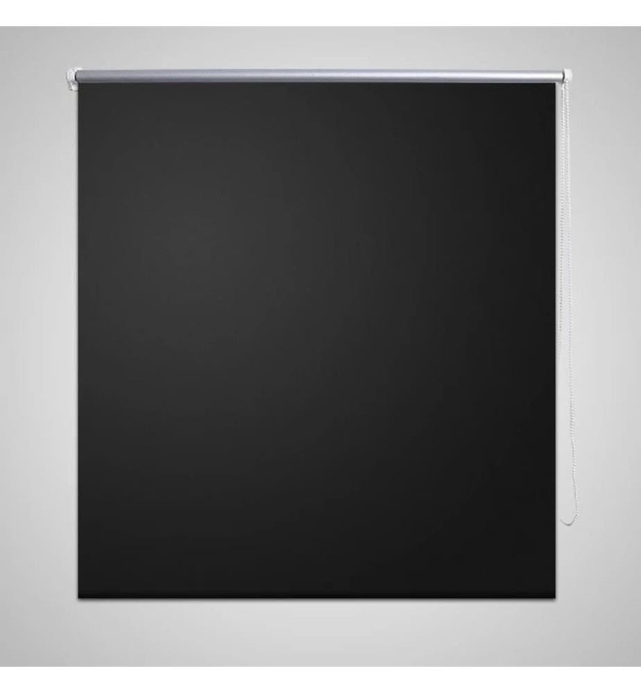 Verdunkelungsrollo Verdunklungsrollo 100 x 230 cm schwarz