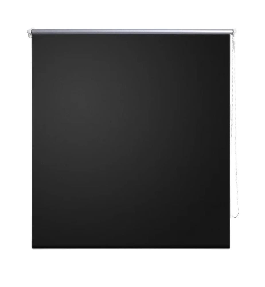 Verdunkelungsrollo Verdunklungsrollo 100 x 230 cm schwarz
