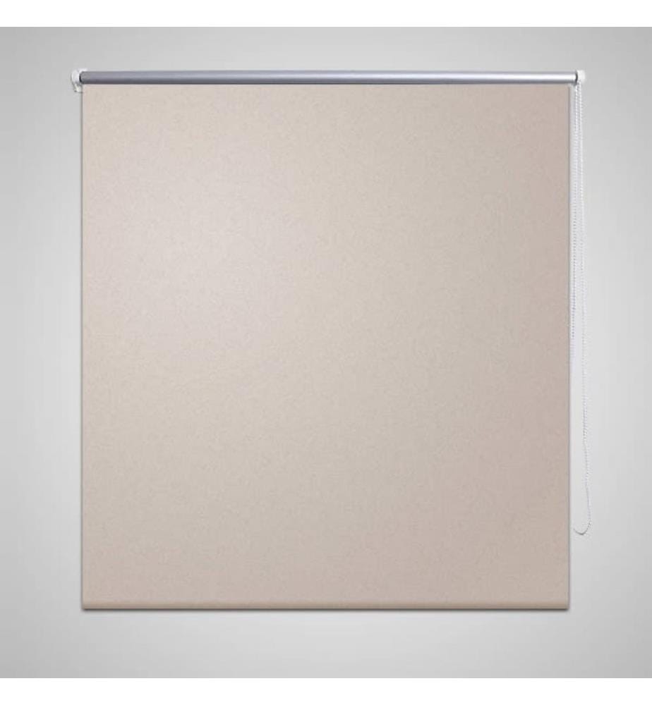 Verdunkelungsrollo 120 x 230 cm beige