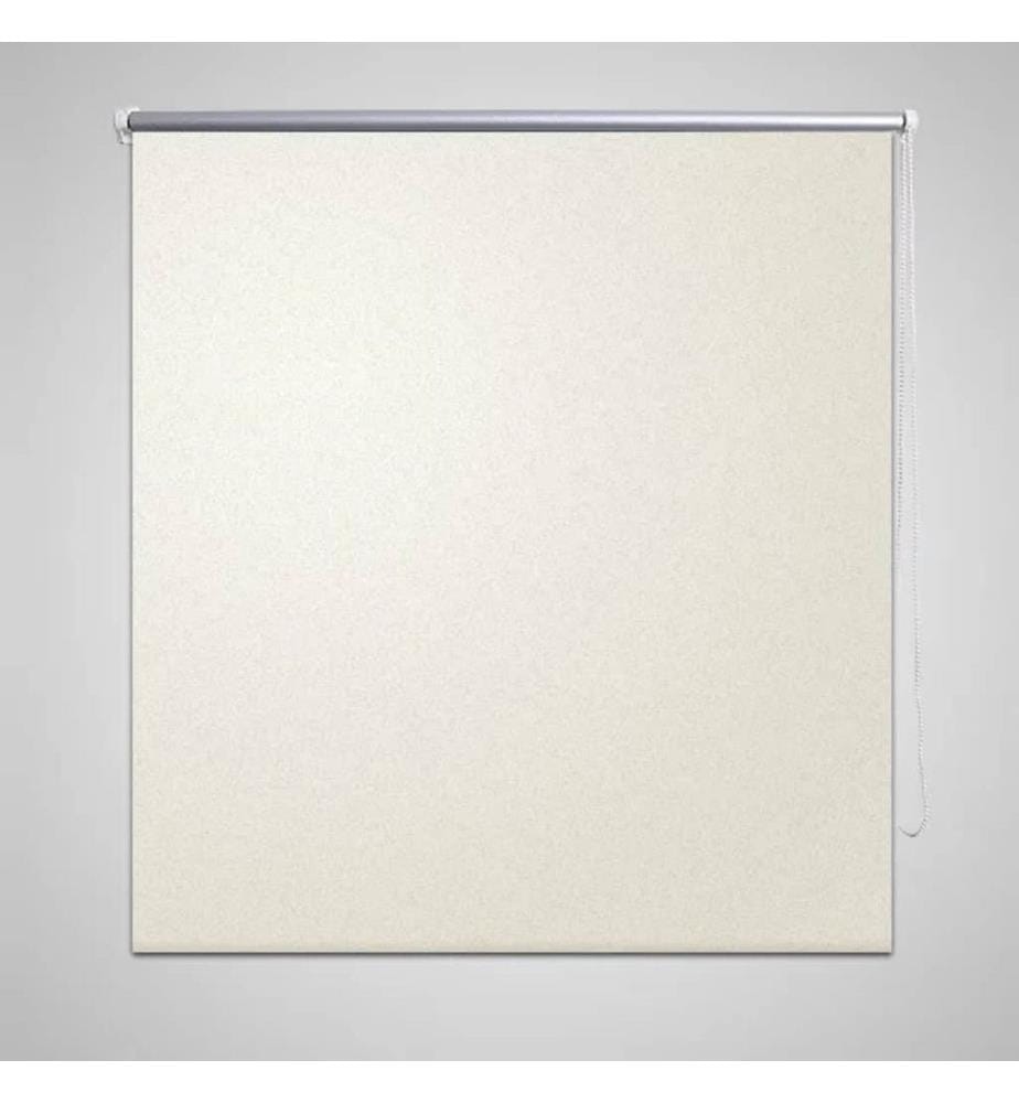 Store enrouleur occultant 140 x 230 cm crème