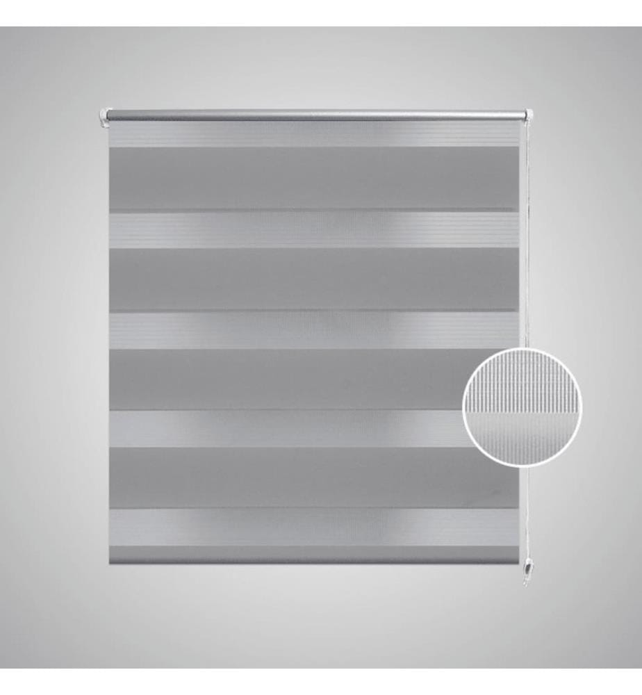 Store enrouleur tamisant 40 x 100 cm gris