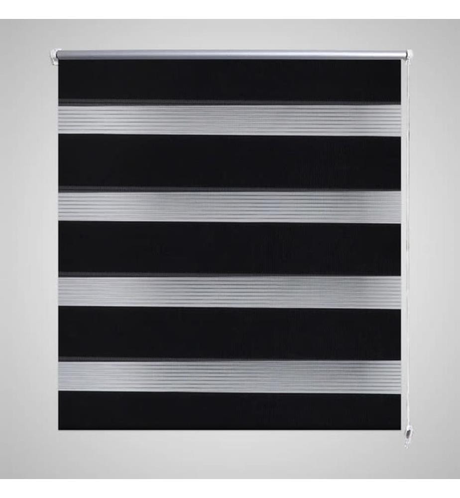 Doppelrollo 40 x 100 cm schwarz