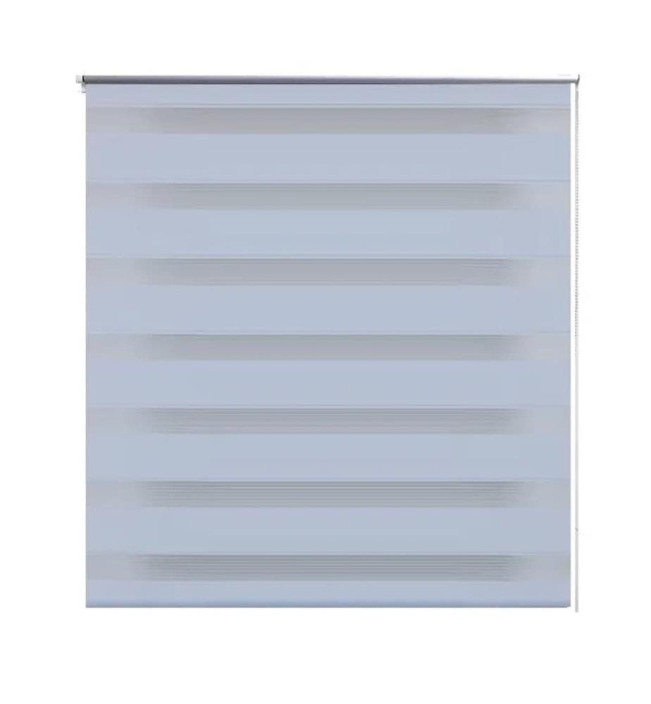Doppelrollo Seitenzug 100 x 175 cm weiss