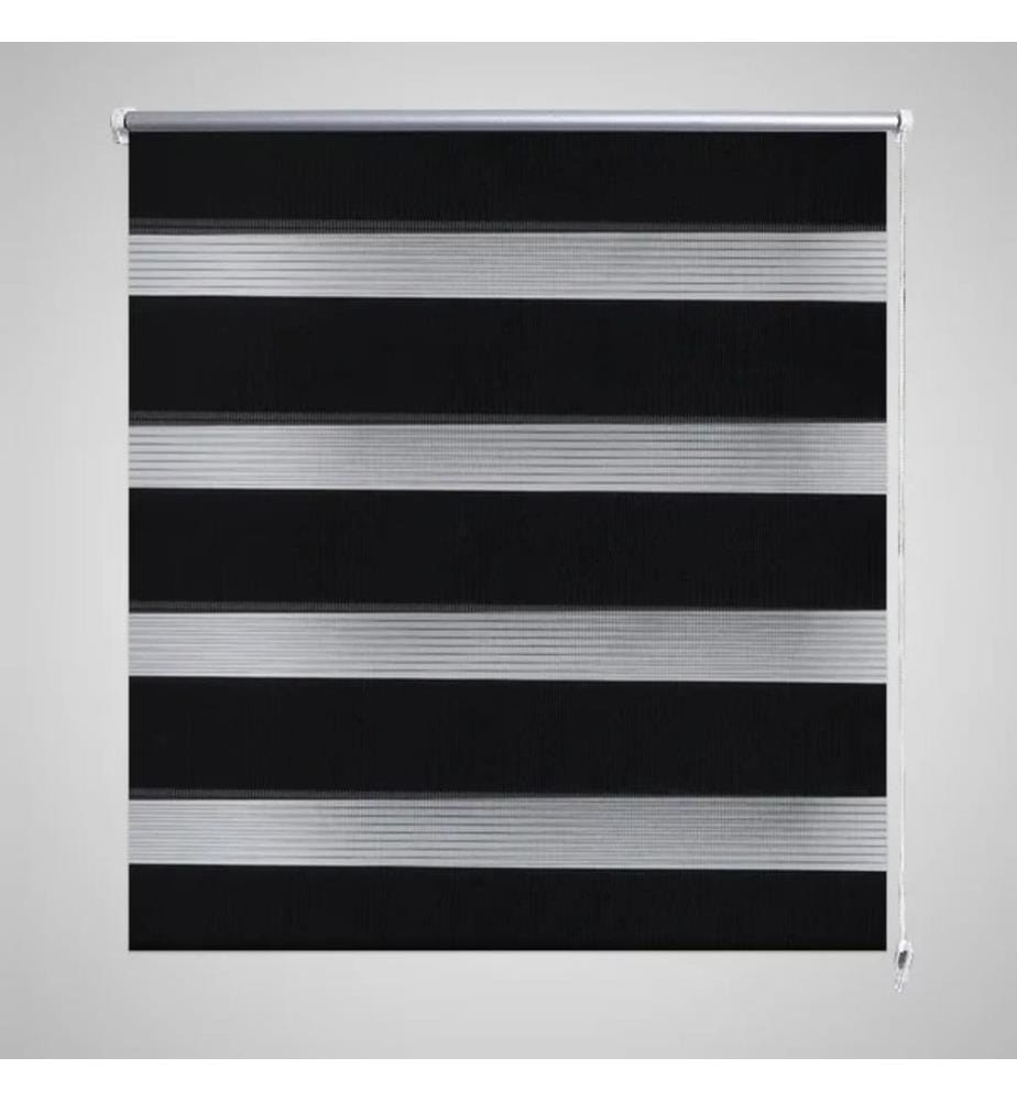 Doppelrollo 120 x 230 cm schewarz