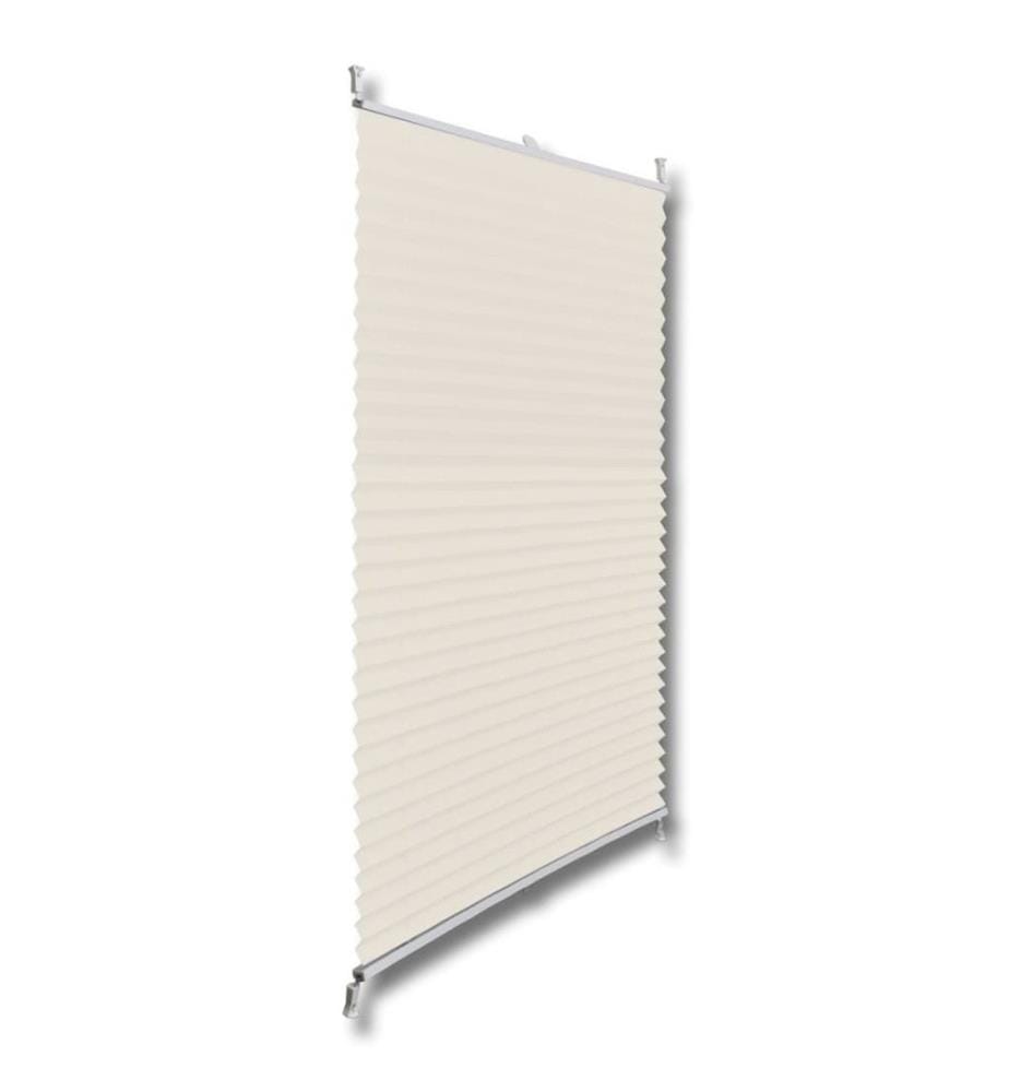 Plissee Faltrollo Rollo Plisseerollo 40x125cm Creme