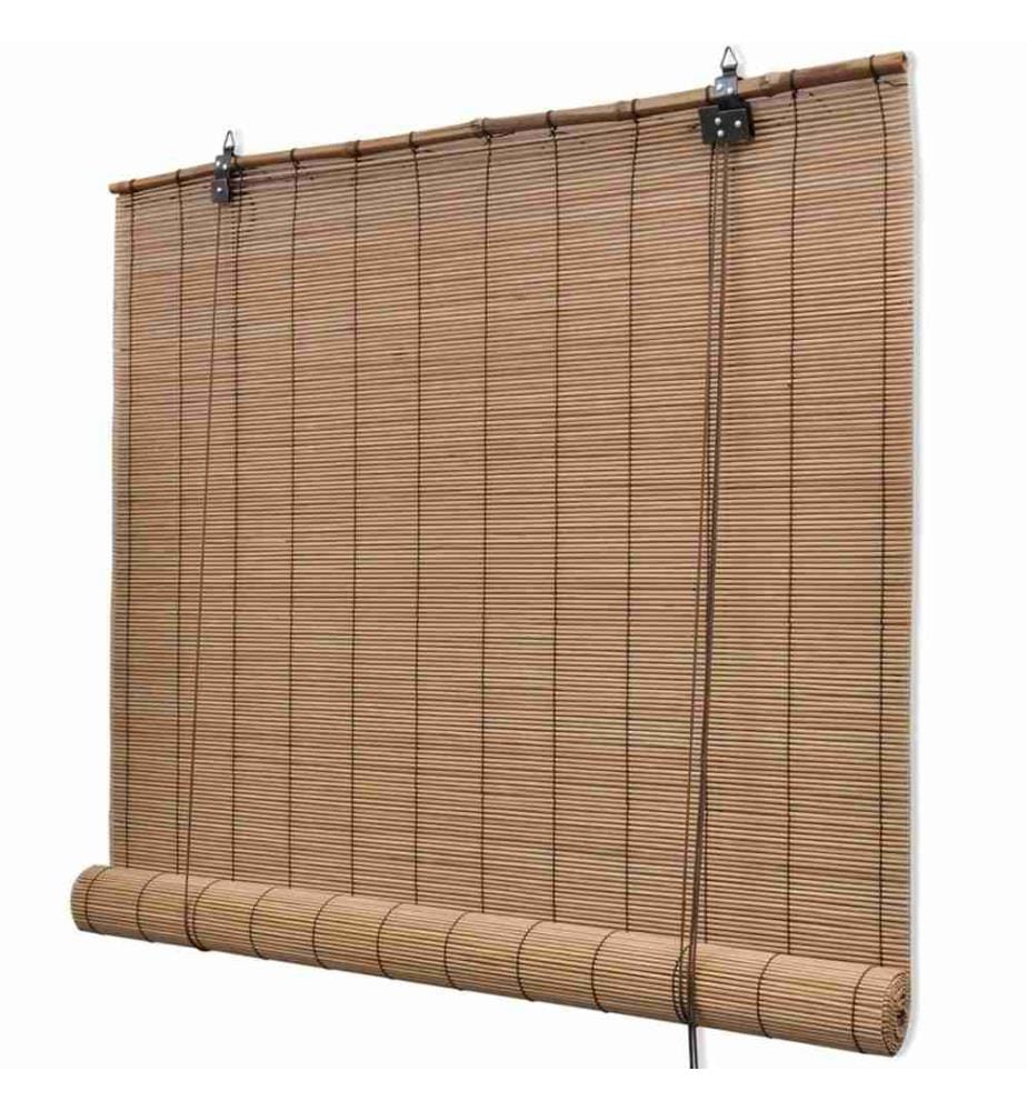 Bambusrollo 100x220 cm Braun