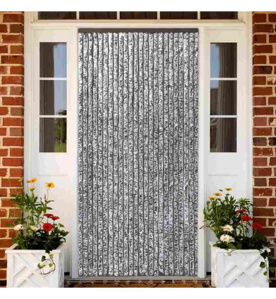 Moustiquaire Marron et beige 100 x 220 cm Chenille